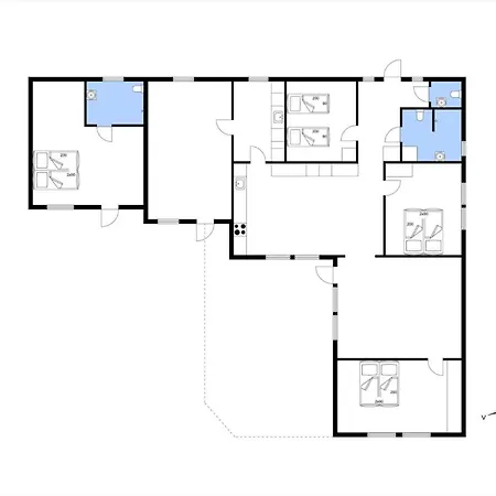 Tatil Evi Bv379-blavand-almosetoften-12-d *